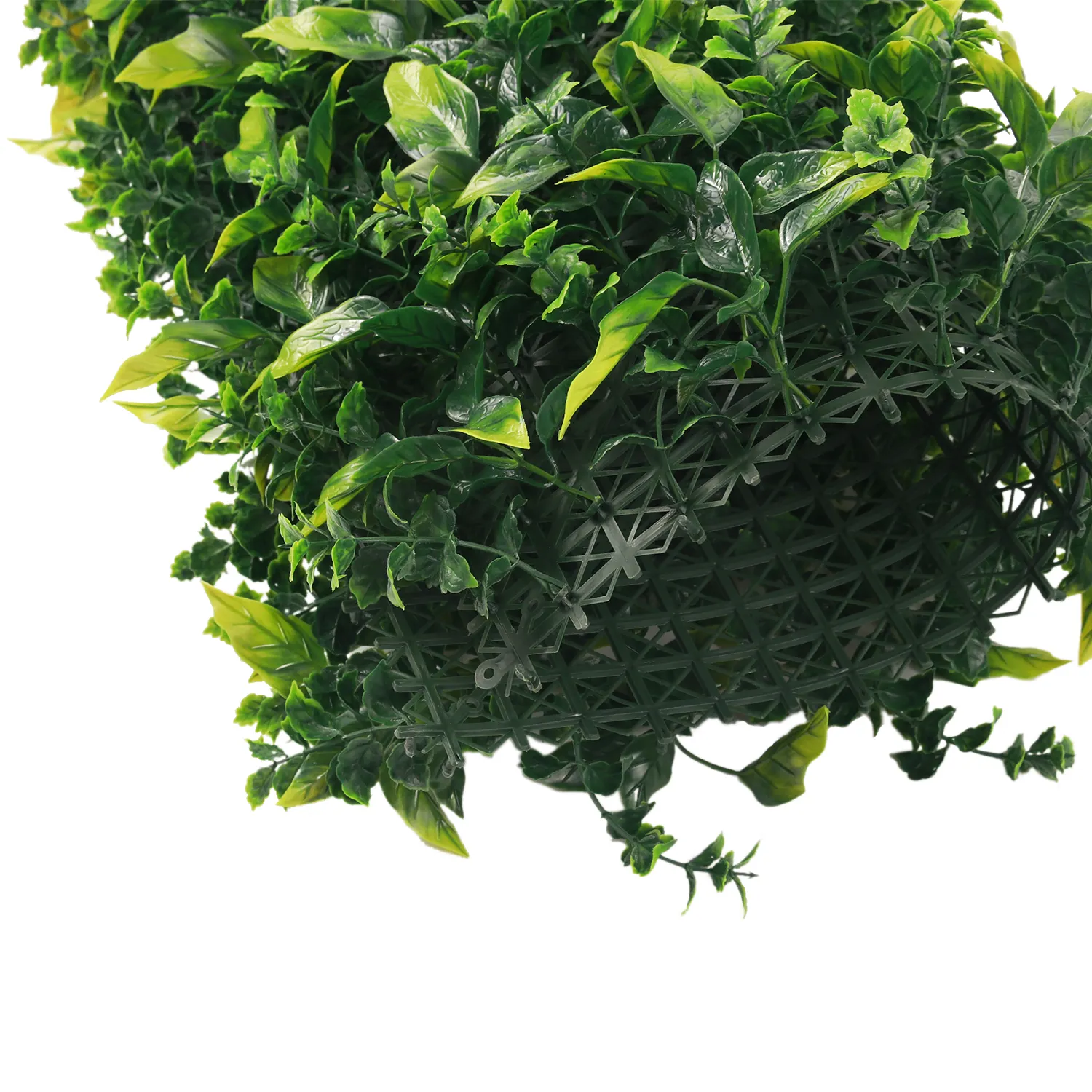 P149 Garden Supplies Vertical Boxwood Hedge Artificial Green Foliage Panel Plastic Grass Wall for Outdoor Decoration