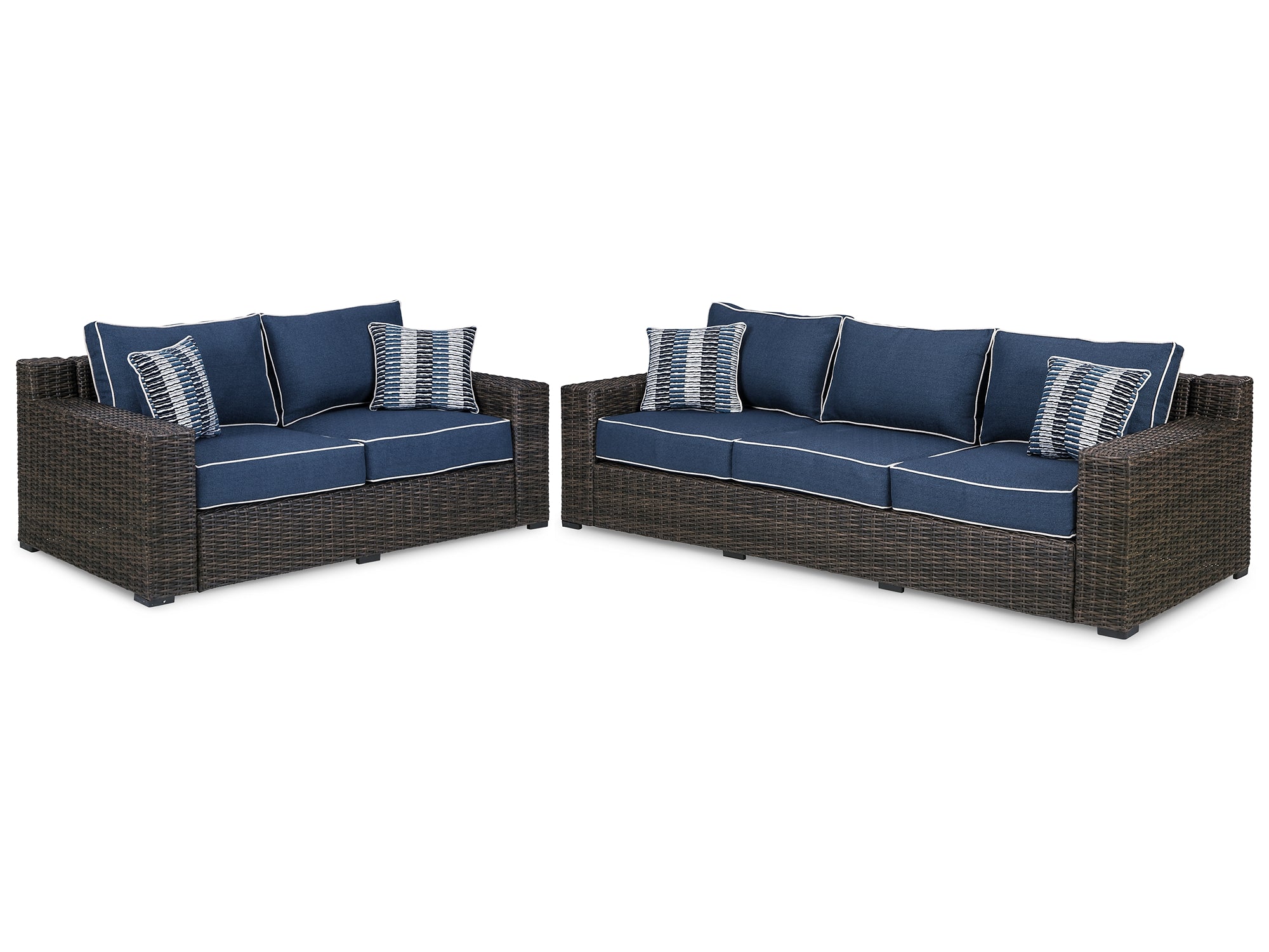 Grasson Lane Outdoor Sofa and Loveseat