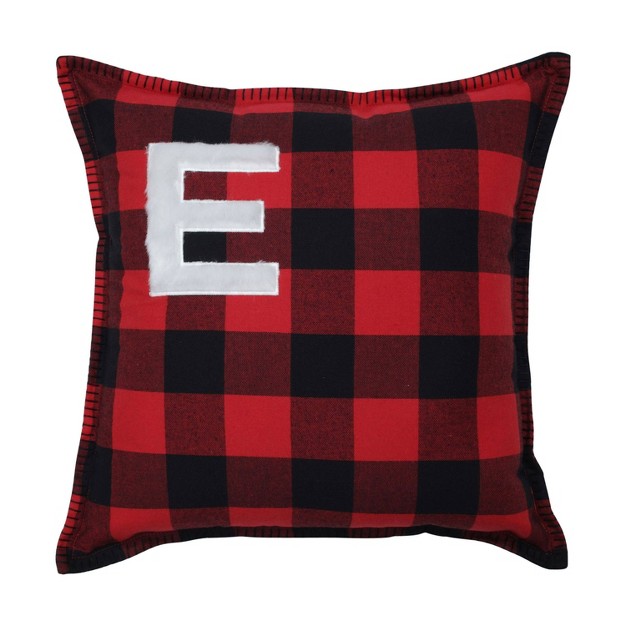 Indoor Christmas Buffalo Plaid E Square 16 5 inch Throw Pillow Pillow Perfect