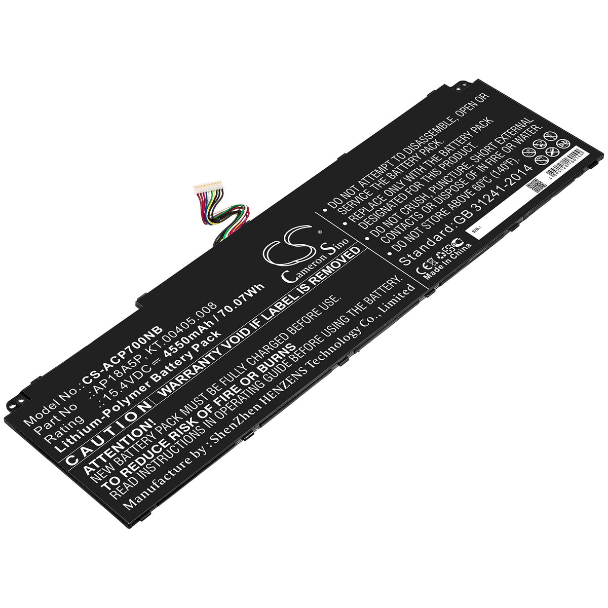 Acer ConceptD 9 CN91771 ConceptD 9 CN9177190CX Replacement Battery BatteryClerkcom Laptop and Notebook