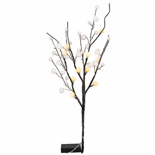 Snowball Tree Pick w/LED Lights 22L