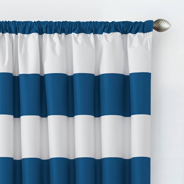 Peabody Blackout Window Kids x27 Curtain 42 quot x63 quot Blue Eclipse My Scene