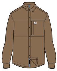 Traveller Stretch Shirt - Coconut