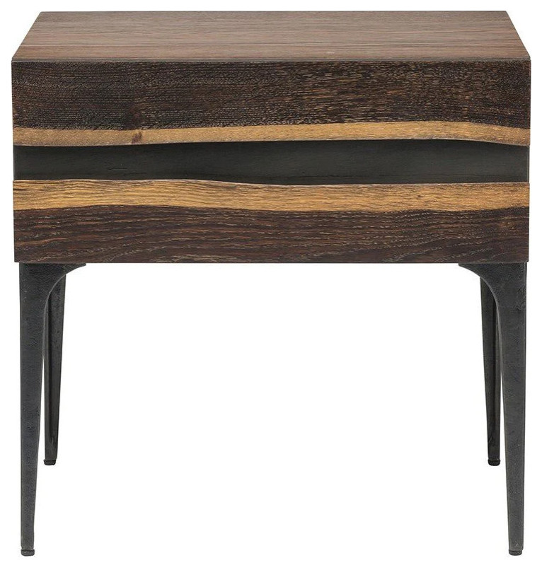 Simone Oak Side Table   Contemporary   Side Tables And End Tables   by V.S.D Furniture  Houzz