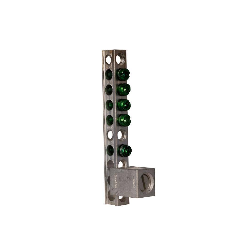 Eaton 5-Terminal Ground Bar for Type CH and Type BR Panels GBK520