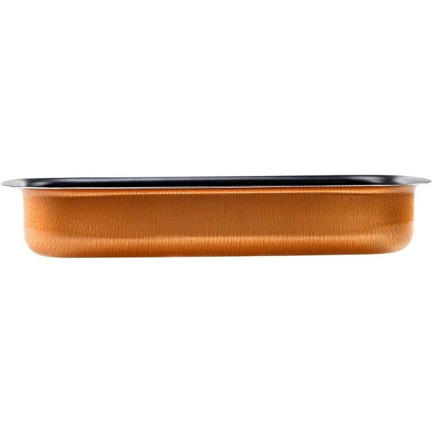 Ravelli Italia Linea 20 9x13 inch Non stick Copper Roasting Pan