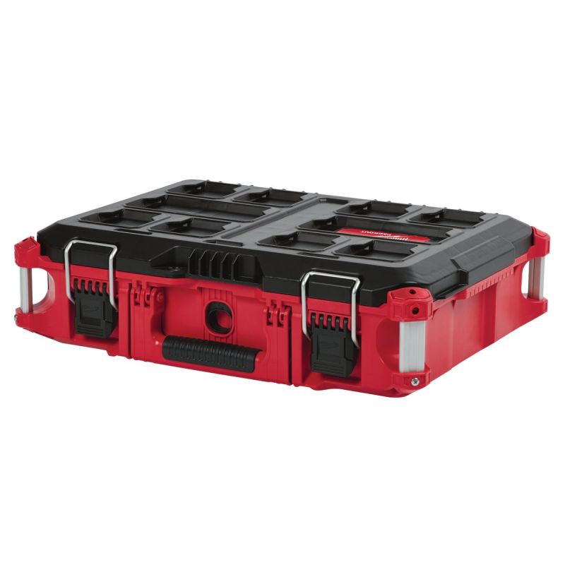 MW PACKOUT Toolbox 75 Lb. Black Red