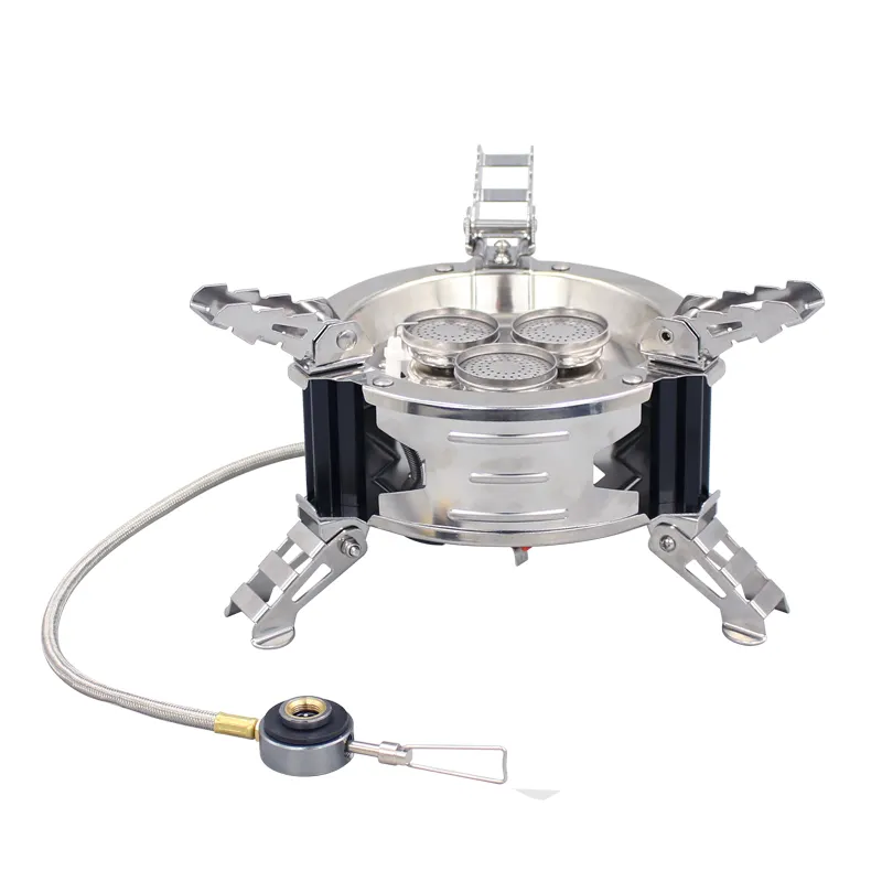 Yilaibedii  Camping Stove Cooking System Propane Burner Outdoor Hiking Backpacking Camp Stove Portable Gas Stove Burner Sale