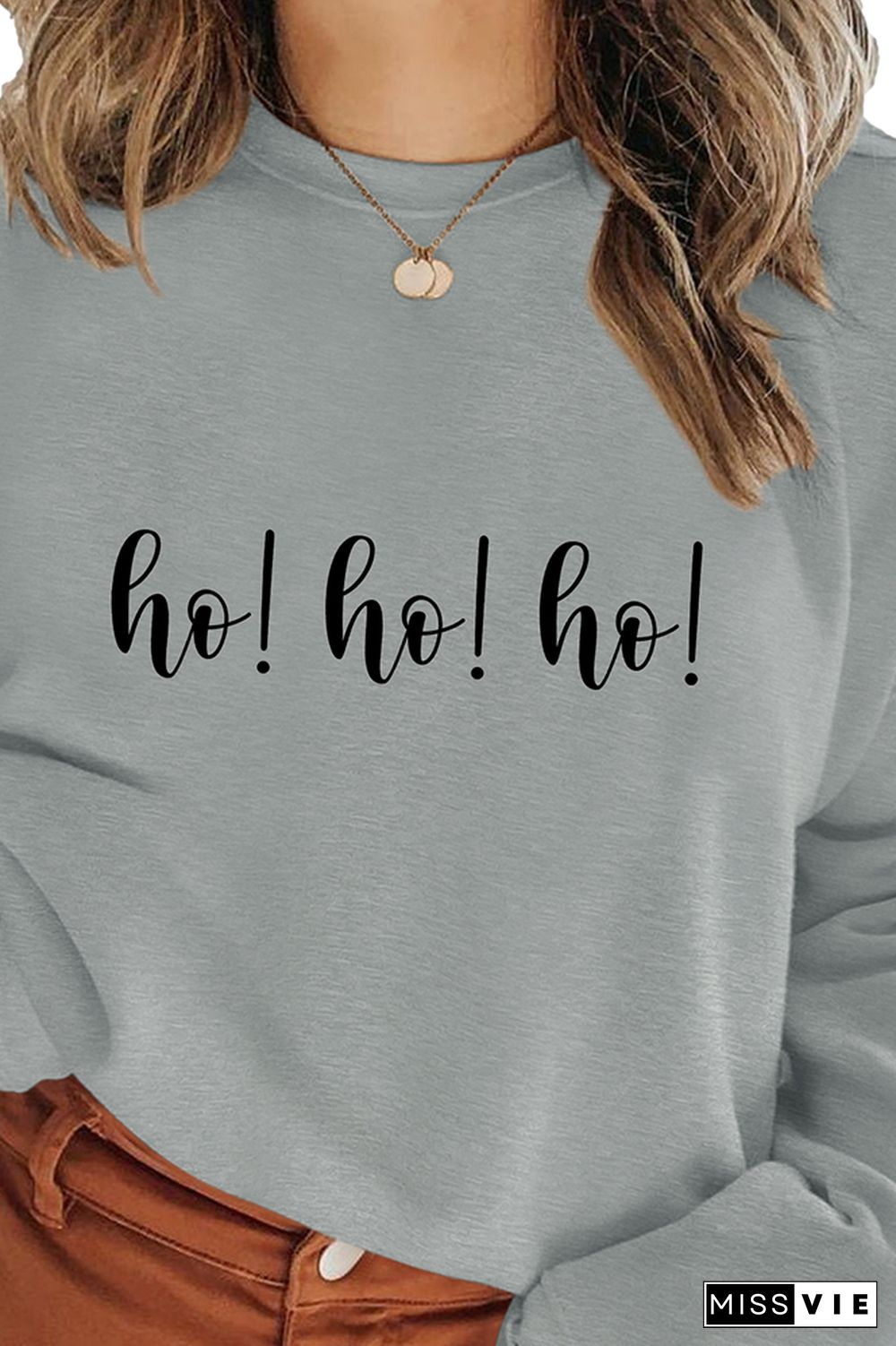 Ho ho ho, Santa Claus Sayings Sweatshirt Wholesale