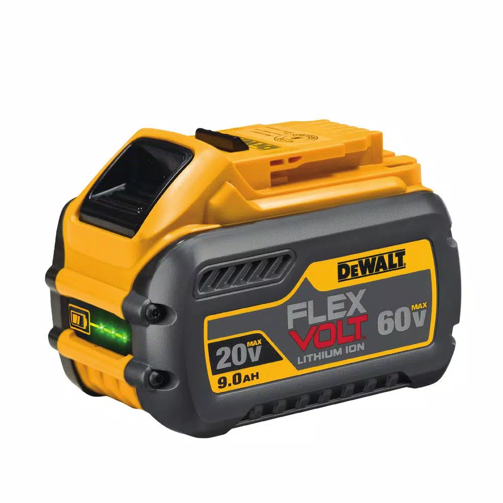 DEWALT FLEXVOLT 60-Volt MAX Cordless Brushless 4-1/2 in. Angle Grinder， (1) FLEXVOLT 9.0Ah and (1) FLEXVOLT 6.0Ah Battery and#8211; XDC Depot