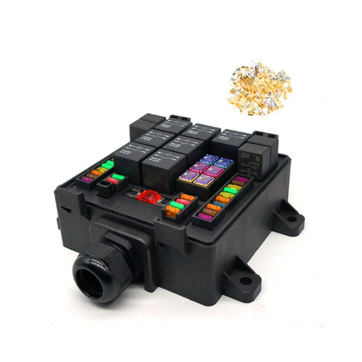 12v 40a Car Waterproof Safety Box Relay Safety Box Control Relay Modification Vehicle Control The S