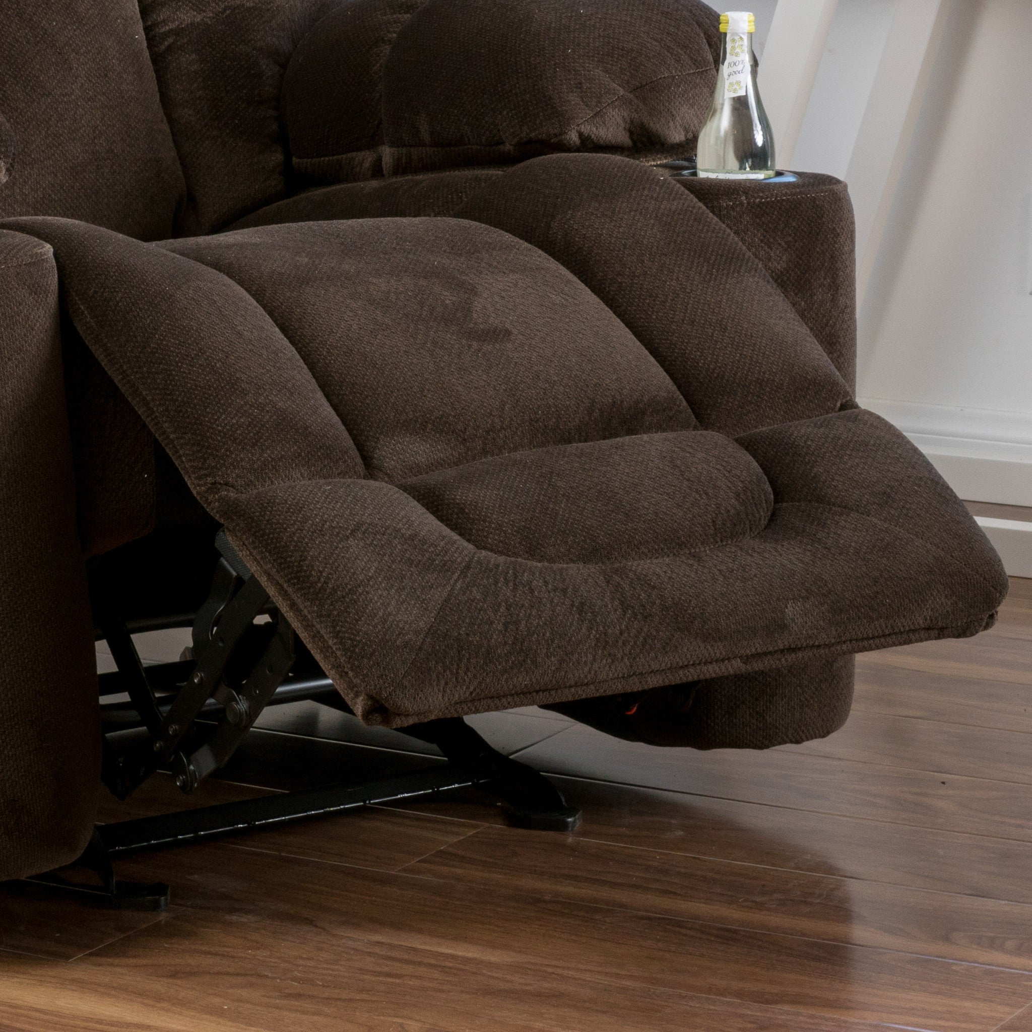 Raymond Fabric Glider Recliner Club Chair