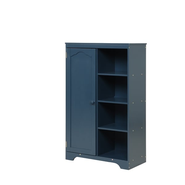 Nestfair Storage Armoire Cabinet With 3 Shelves - - 35865636