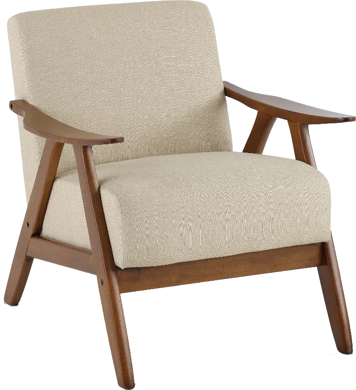 Damala Light Brown Accent Chair