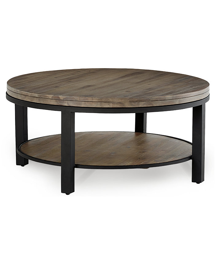 Furniture Canyon Round Coffee Table