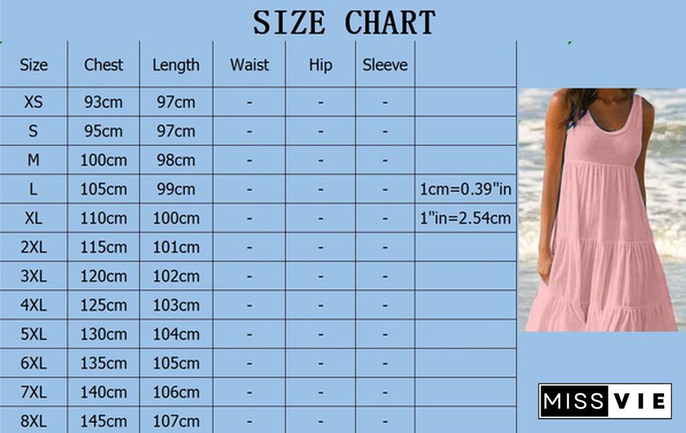 XS-8XL Plus Size Fashion Clothes Women's Casual Spring Summer Dresses Sleeveless Dress Loose Tank Top Dresses Solid Color A-line Dress Cotton O-neck Off Shoulder Dresss Pleated Halter Dress Ladies Mini Dress Beach Wear Party Dresses