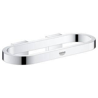 GROHE Selection Wall Mount Towel Ring in StarLight Chrome 41035000