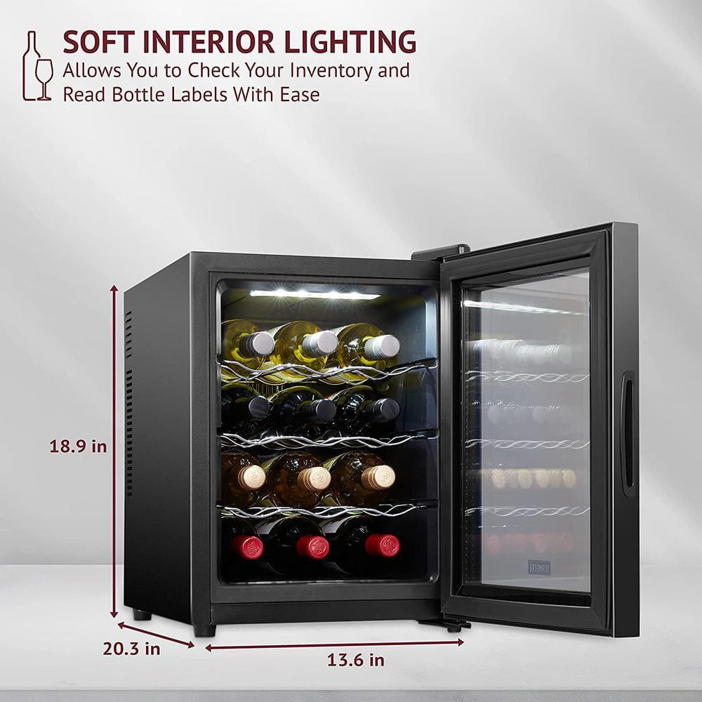 Schmecke Thermoelectric 12Bottle Free Standing Wine Cooler