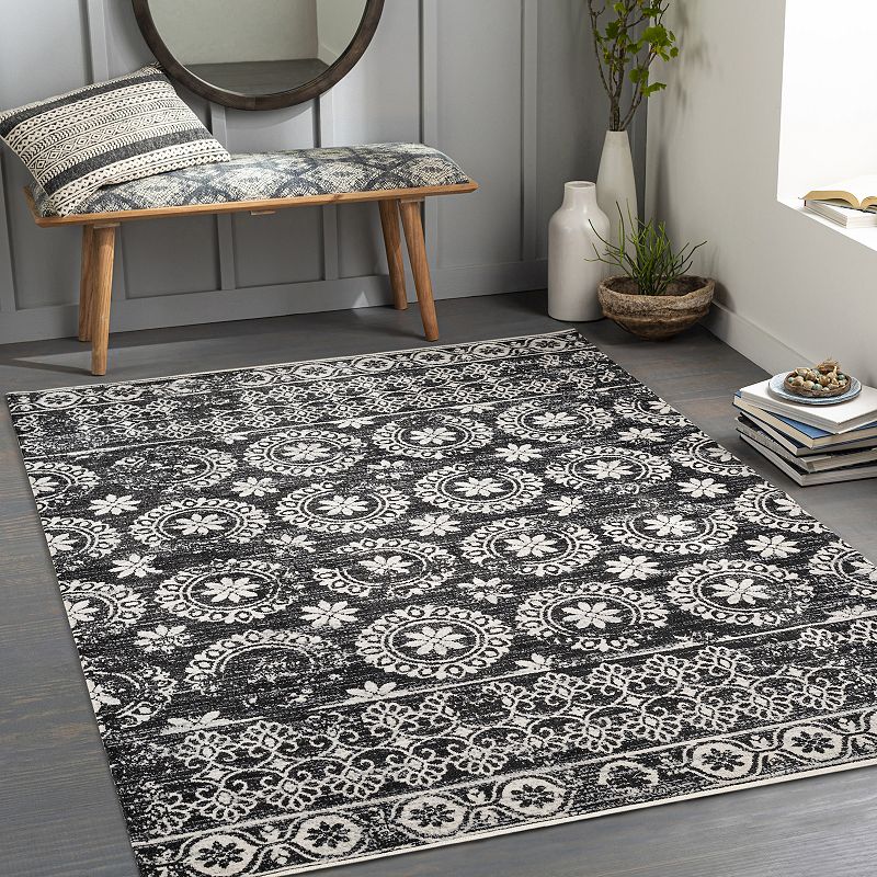 Decor 140 Adriel Traditional Washable Area Rug