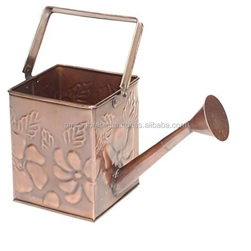 Watering Can Honeycomb Design Watering Can Solid Metal Planting Can Metal Water Cane Garden Water Supply