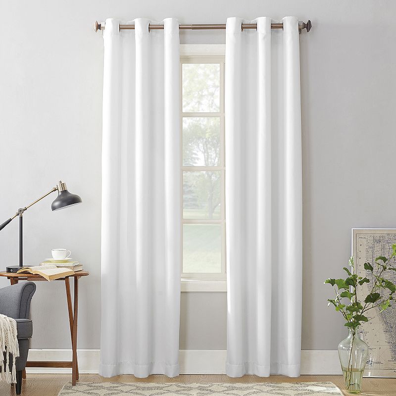 No. 918 1-Panel Montego Casual Textured Grommet Window Curtain