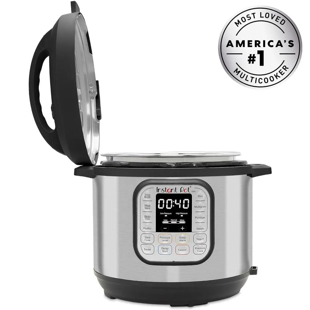 Instant Pot 8 qt. Stainless Steel Duo Electric Pressure Cooker