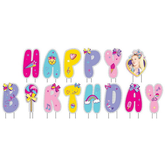 Seasons 655740 Jo Jo Siwa Happy Birthday Yard D co...