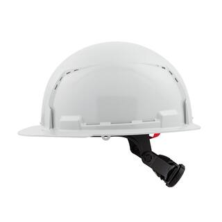 MW BOLT White Type 1 Class C Front Brim Vented Hard Hat with 6-Point Ratcheting Suspension (10-Pack) 48-73-1220X10