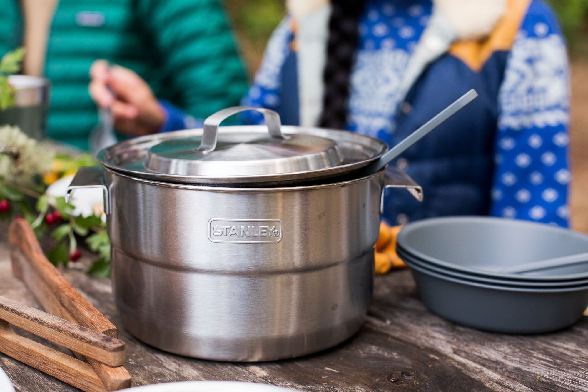 Stanley Camping Cookware Set for Four, 21 Piece Nesting Set