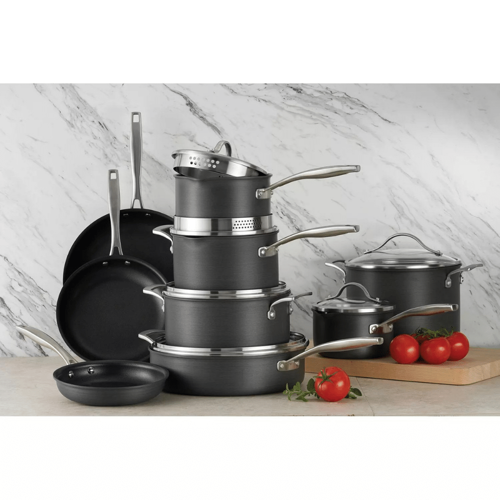 Member's Mark 15-Piece Hard Anodized Aluminum Cookware Set