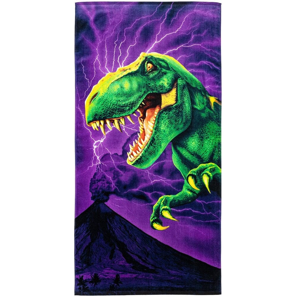 T-Rex Super Soft Plush Cotton Beach Towel