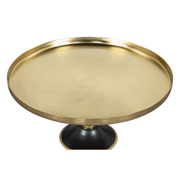 Donahue Side Table Gold and Black - 16