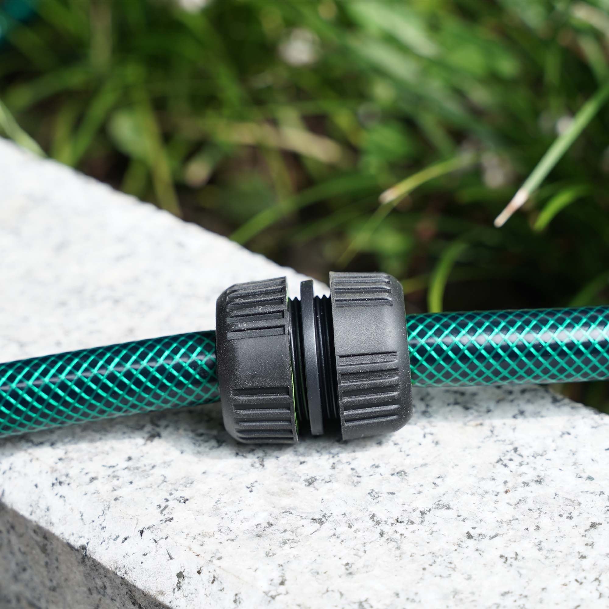 FUNJEE Garden Hose Plastic Repair Connector Fitting for 1/2