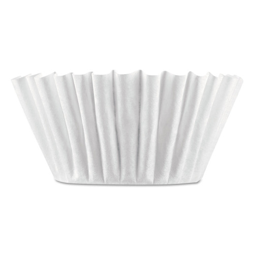 BUNN Coffee Filters， 8 to 12 Cup Size， Flat Bottom， 100/Pack (BCF100B)