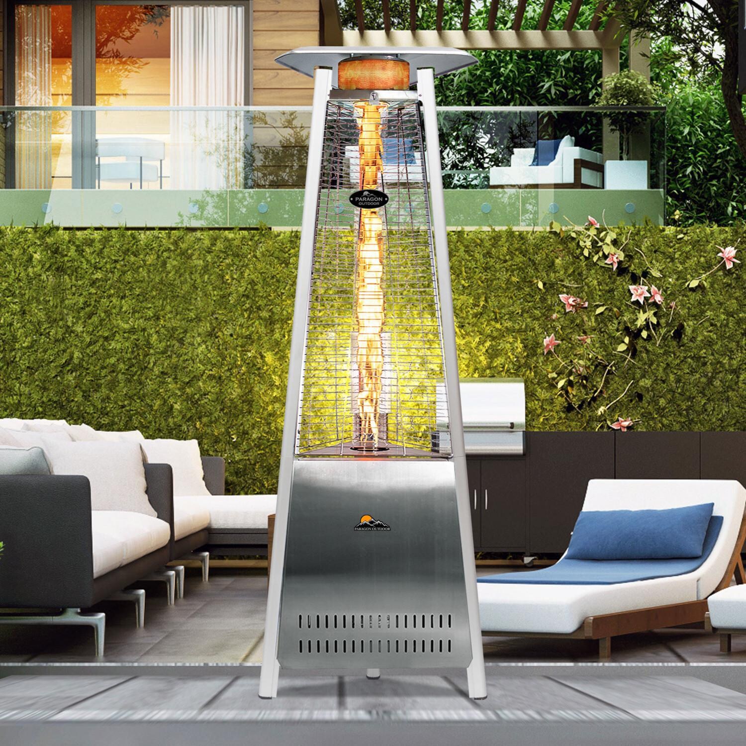 Paragon Outdoor Inferno 42，000 BTU Propane Gas Flame Tower Heater