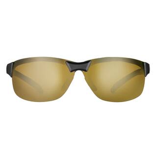 Flying Fisherman Maverick Polarized Sunglasses in Black Frame with Yellow Amber Lens 7812BY