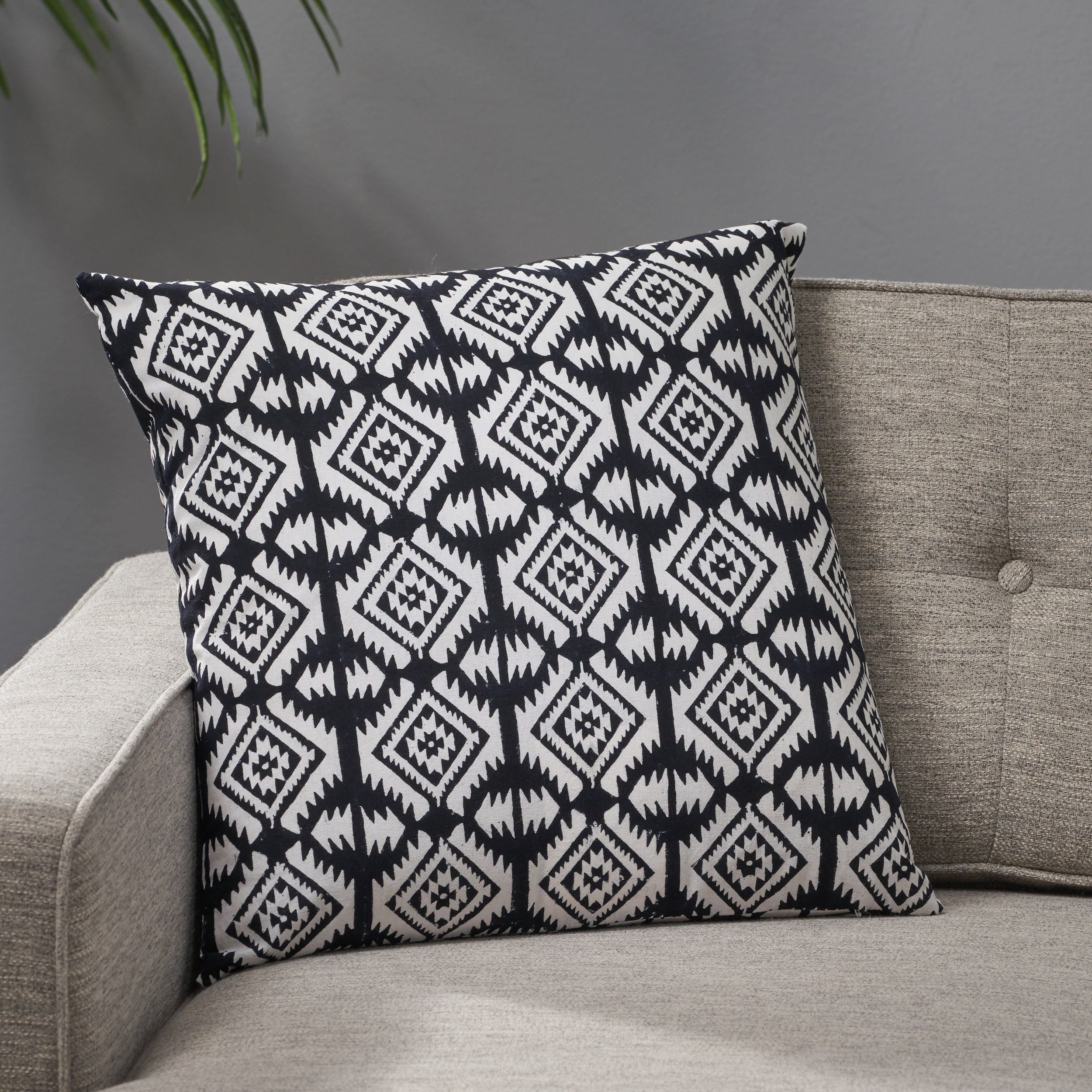 Cantrell Modern Fabric Throw Pillow