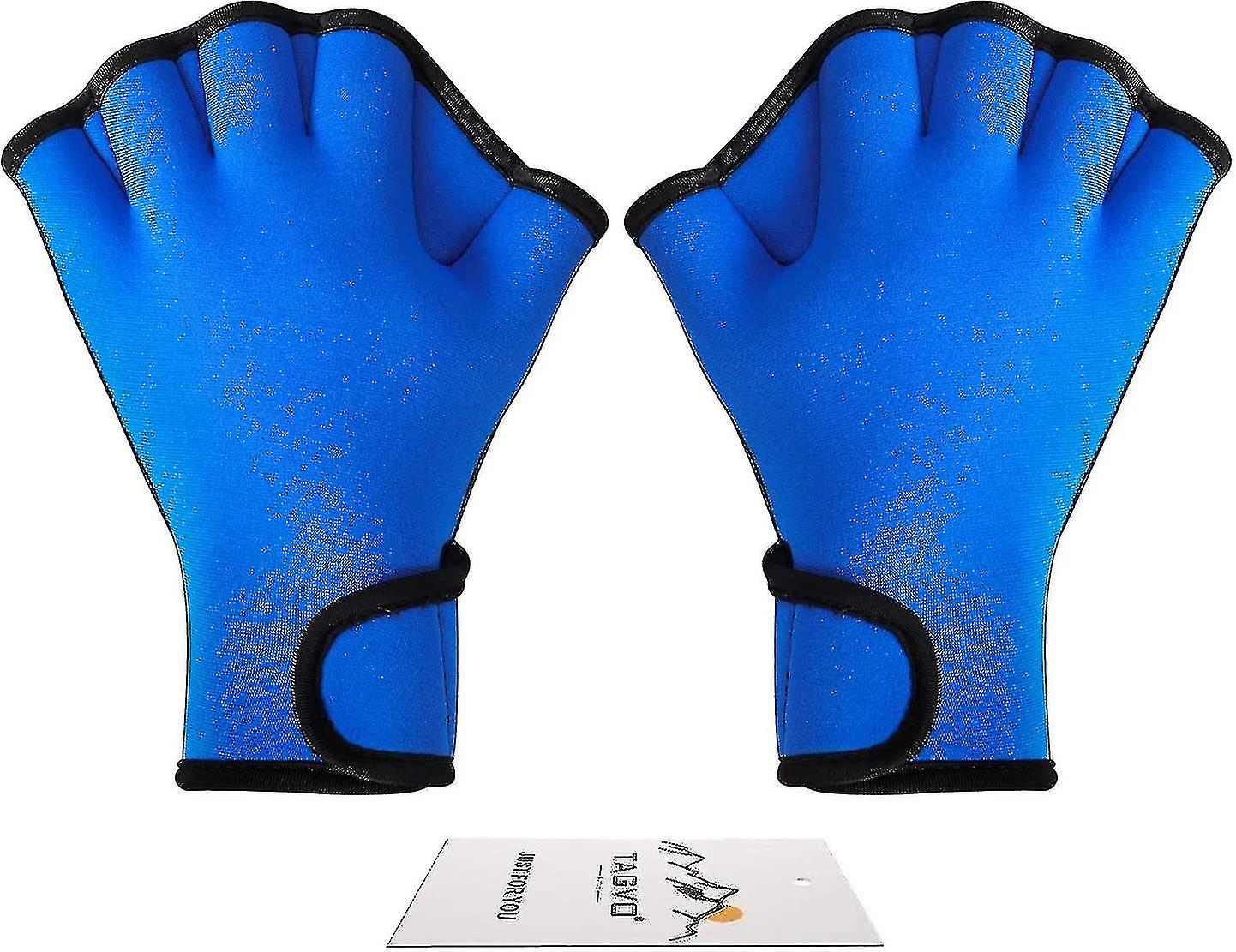 Schwimmhandschuhe Tauchmaterial Schwimmhute Ente Palm Row Palm Rubber Tauchhandschuhe Mit Handschlaufe Schwimmhandschuhe， Gut Genht， Farbecht