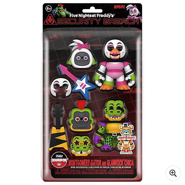 Funko snaps! five nights at freddy’s: glamrock chica and montgomery gator 2