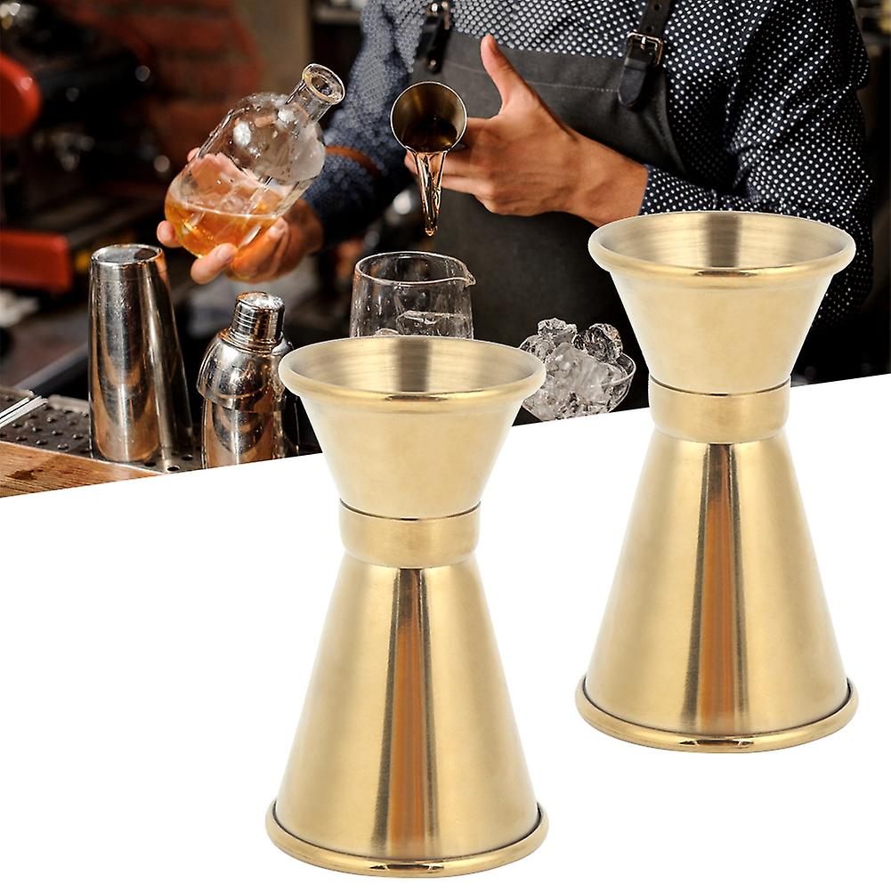 Stainless Steel Measuring Cup Wine Glass Ounce Cup Cocktail Jigger Drink Liquid Measuring Toolss