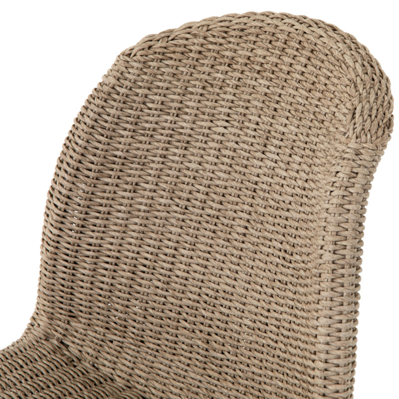 Percy Outdoor Dining Chair   Tropical   Outdoor Dining Chairs   by Marco Polo Imports  Houzz