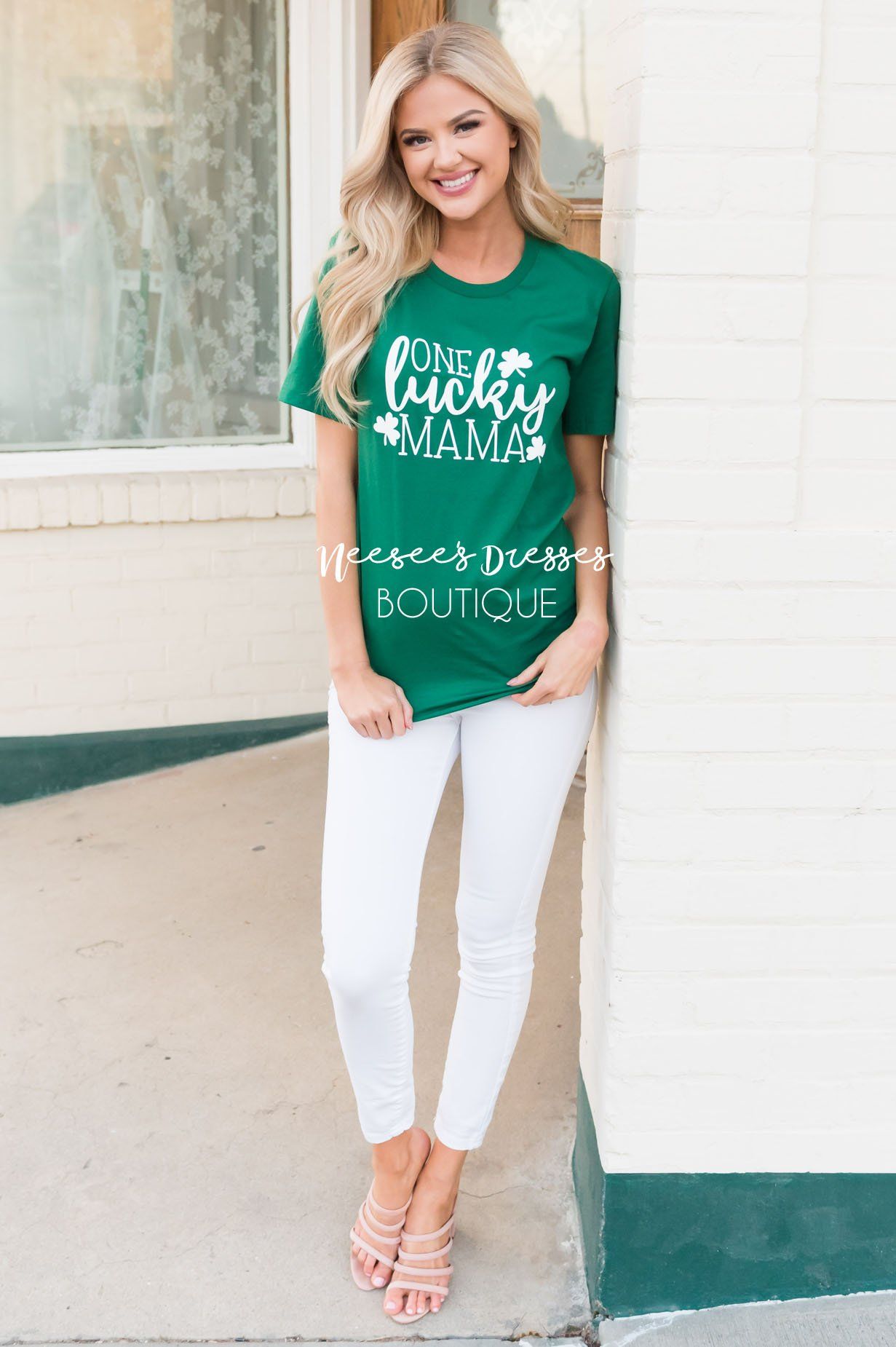 One Lucky Mama Modest Tee