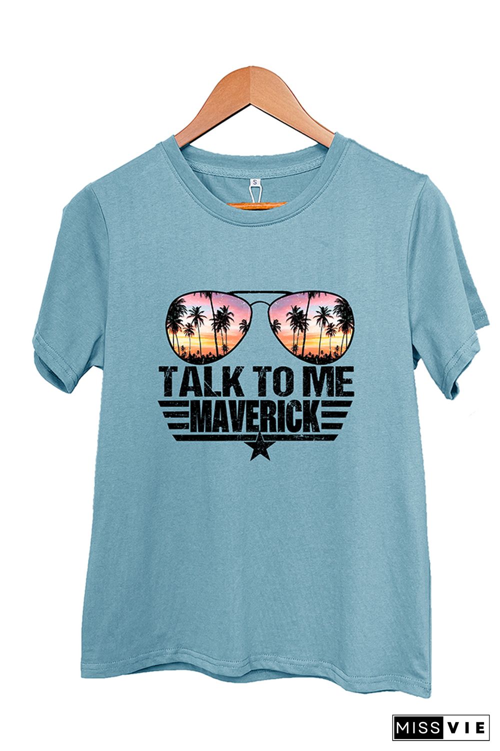 Talk To Me Goose Graphic Tee Short Sleeves Wholesale