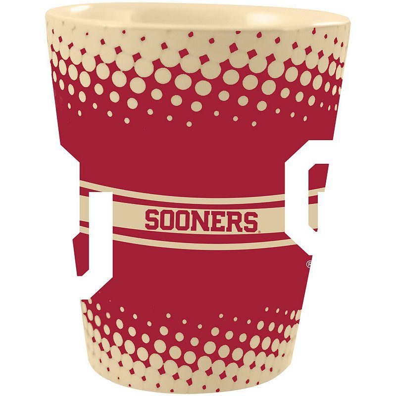 Oklahoma Sooners Full Wrap Collectible Glass