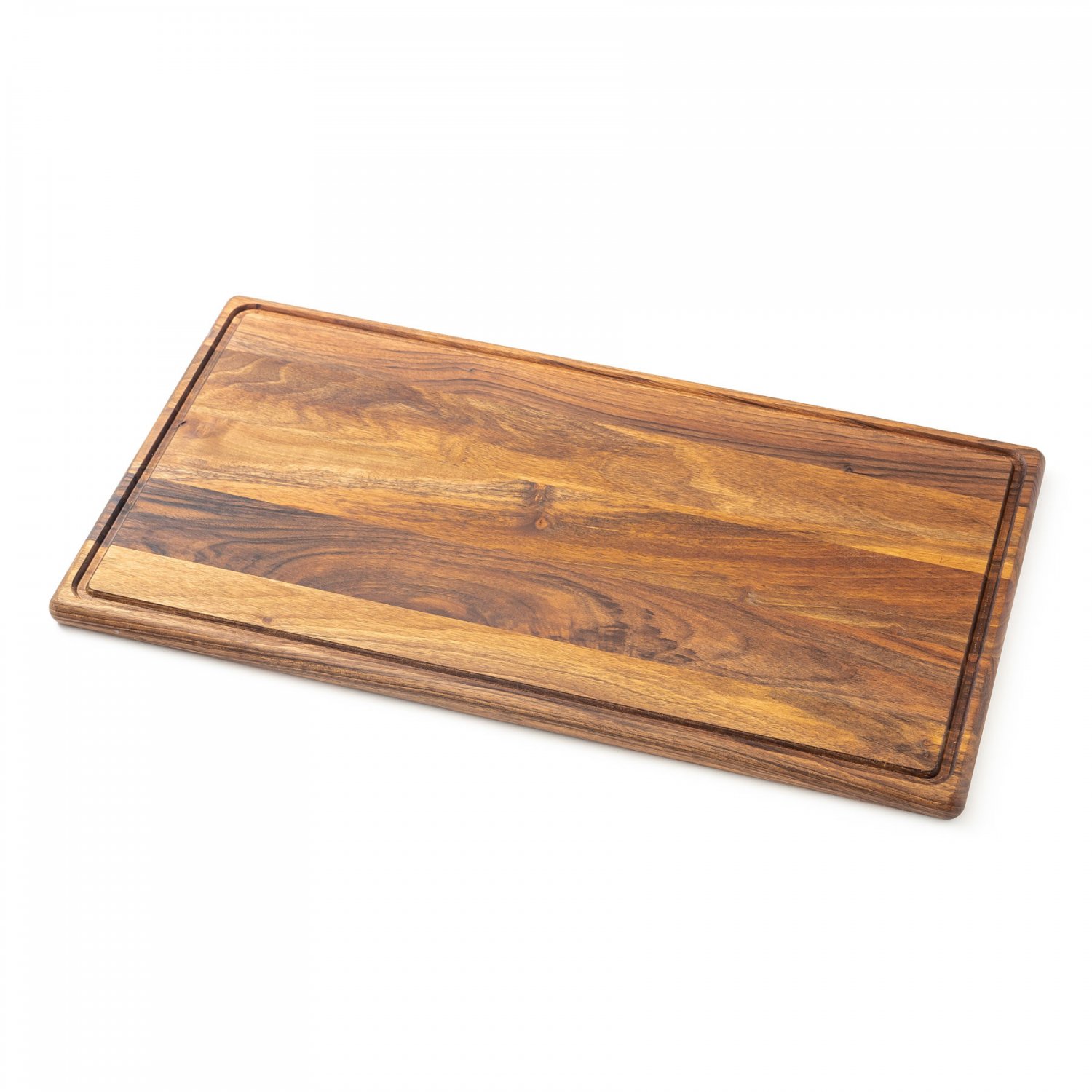 Tuuli Kitchen Extra Large Wooden Cutting Board for Kitchen Walnut Dark Wood 17x12