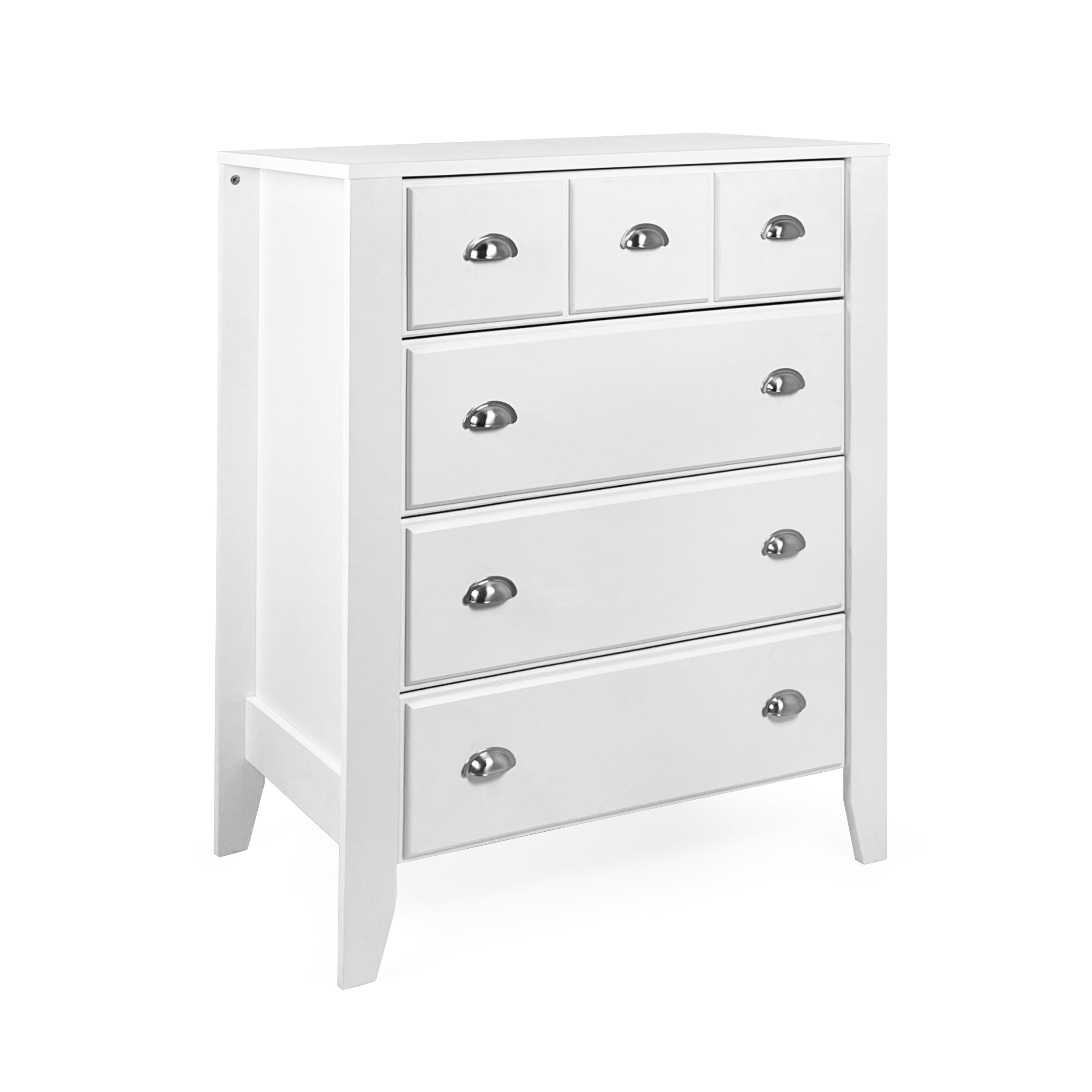 Cleary Contemporary Faux Wood 4 Drawer Dresser