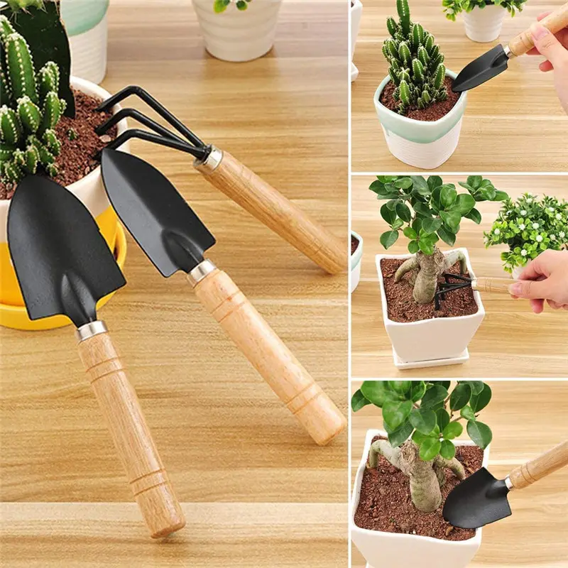 10 pcs Succulent Plants planting tools  Mini Garden Hand Tools Transplanting Miniature Planting Gardening Tool