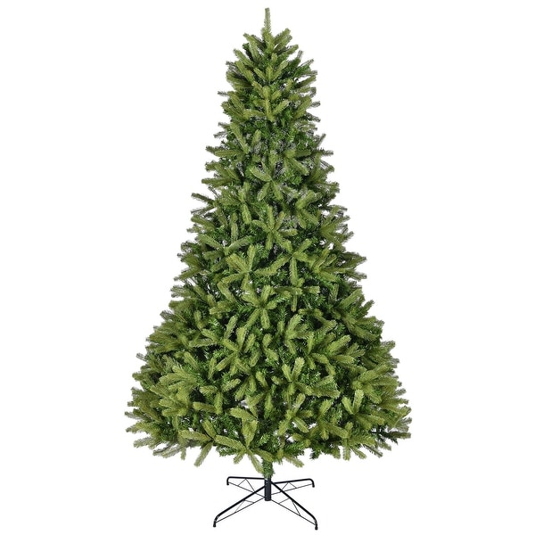 9Ft Artificial Christmas Tree with 2576 PEandPVC Mixed Branch Tips