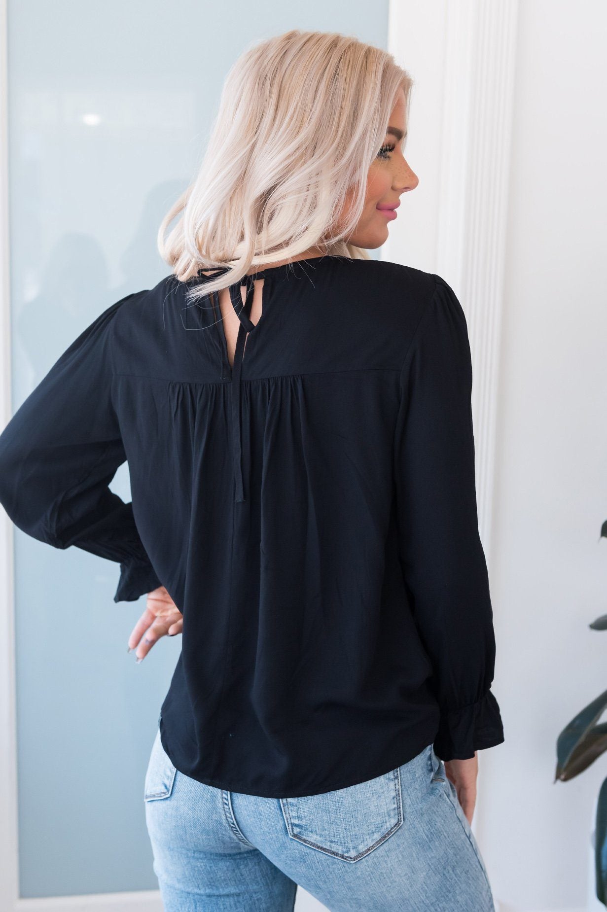 Sweet One Modest Blouse