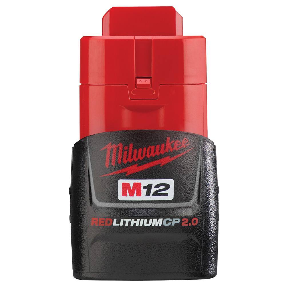 MW M12 12V Lithium-Ion Cordless 38 in. Ratchet with M12 2.0Ah Battery 2457-20-48-11-2420